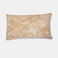 Lodi Handloom Cotton Throw Filled And Vaccumed Cushion