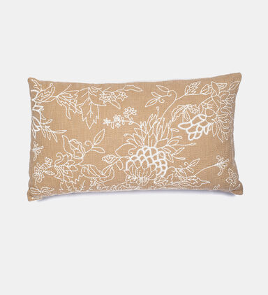 Lodi Handloom Cotton Throw Filled And Vaccumed Cushion