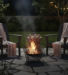 Ambiance Tube Frame Knock-down Fire Pit, Packshot View