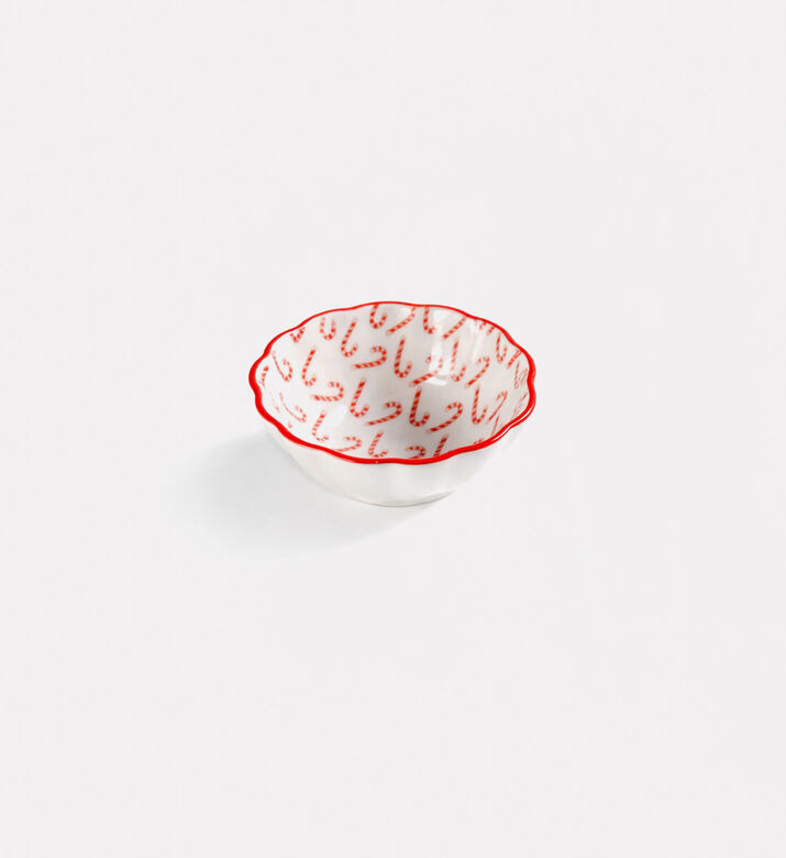 Home Deco and More Porcelain Festive Colors Snack Bowl, Packshot View