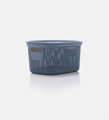 Plastic Square Lidded Storage Box