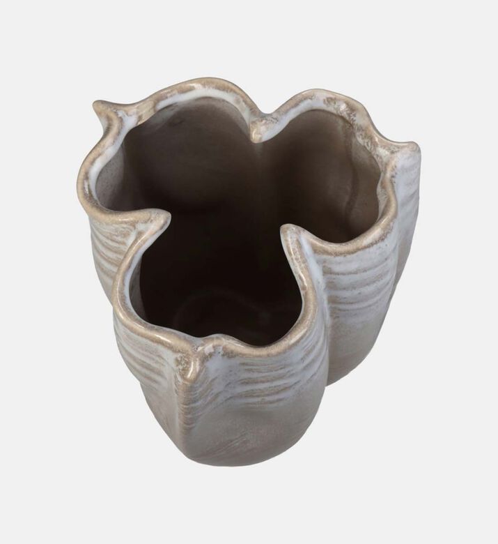 Ceramic Waves-shape Planter