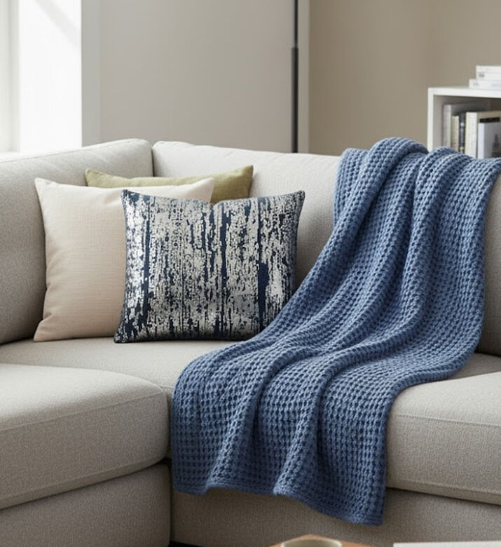 Home Deco and More Adda Embellished Cotton Pillow, Packshot View