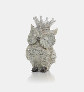 Owl-with-crown Statue