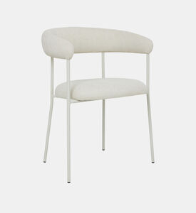 Plenti Boucle Fabric Dining Chair