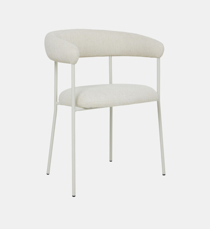Plenti Boucle Fabric Dining Chair