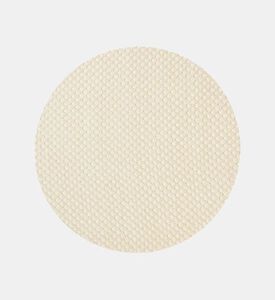 Home Deco and More Round-shape Placemat, Off-white, Packshot View
