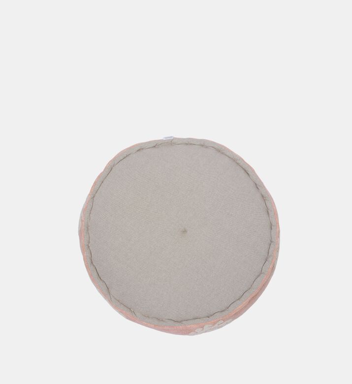 Hackney Handloom Chenille Thread Pouf 60x20 Cm