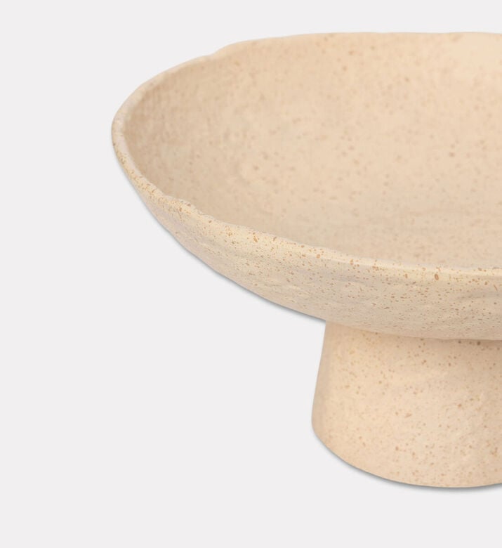 Light and Living Ota Artisanal Pedestal Bowl, Packshot View