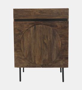 Home Deco and More Delphine Wooden Bar Cabinet, Packshot View