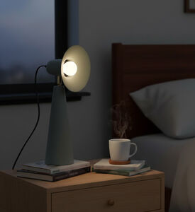 Home Deco and More Fauna 2 Pin Table Lamp, Green, Packshot View