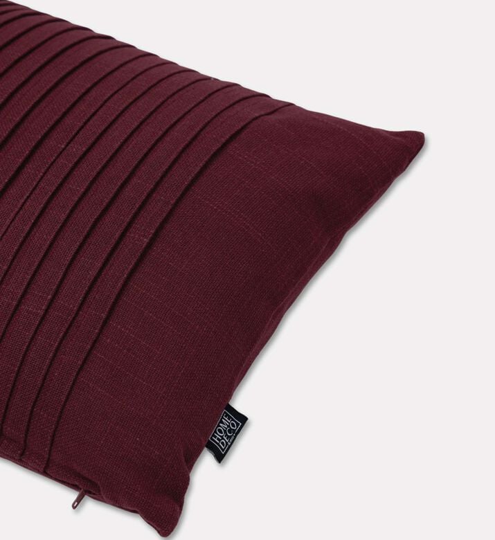 Home Deco and More Celia Pleated Design Cushion, Packshot View