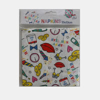Printed Napkins Paper 20-piece Set