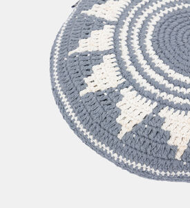 Sol Cotton Round Filled And Vaccumed Cushion