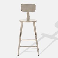 Vintage Aluminum Bar Chair