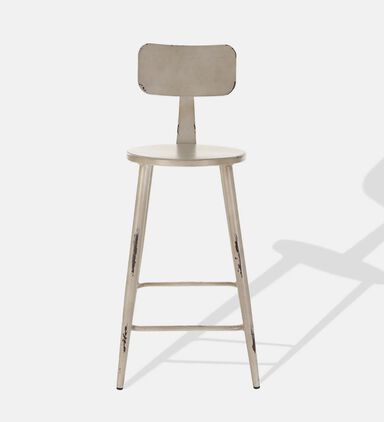 Vintage Aluminum Bar Chair