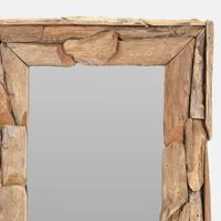 Reclaimed Teak Wood Mirror
