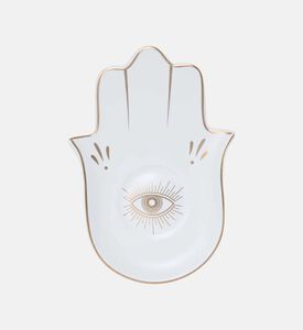Home Deco and More Eye Cup Hamsa Tray 2-piece Set, Packshot View