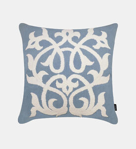 Home Deco and More Sancai Cotton Square Filled And Vaccumed Cushion, Packshot View
