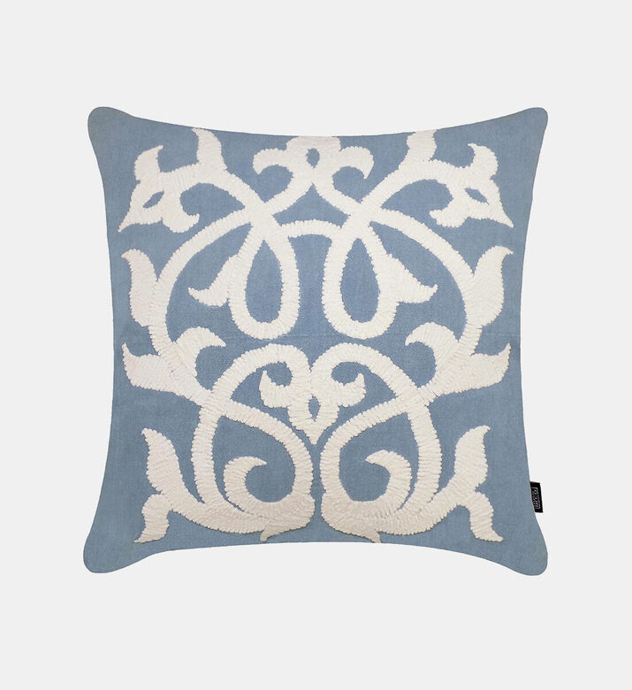 Home Deco and More Sancai Cotton Square Filled And Vaccumed Cushion, Packshot View