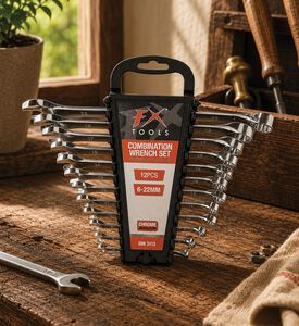 Home Deco and More Double Open End Spanner 12-piece Set, Packshot View