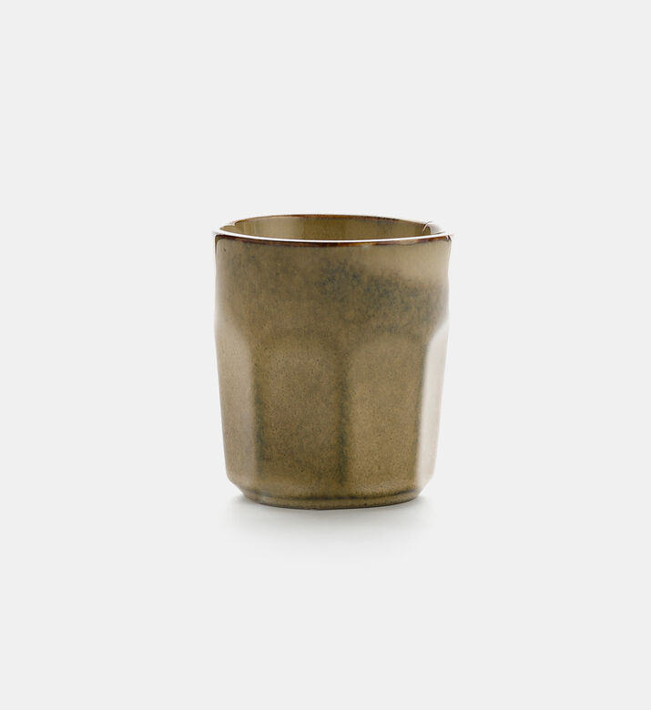 Earthy-toned Structured Mug
