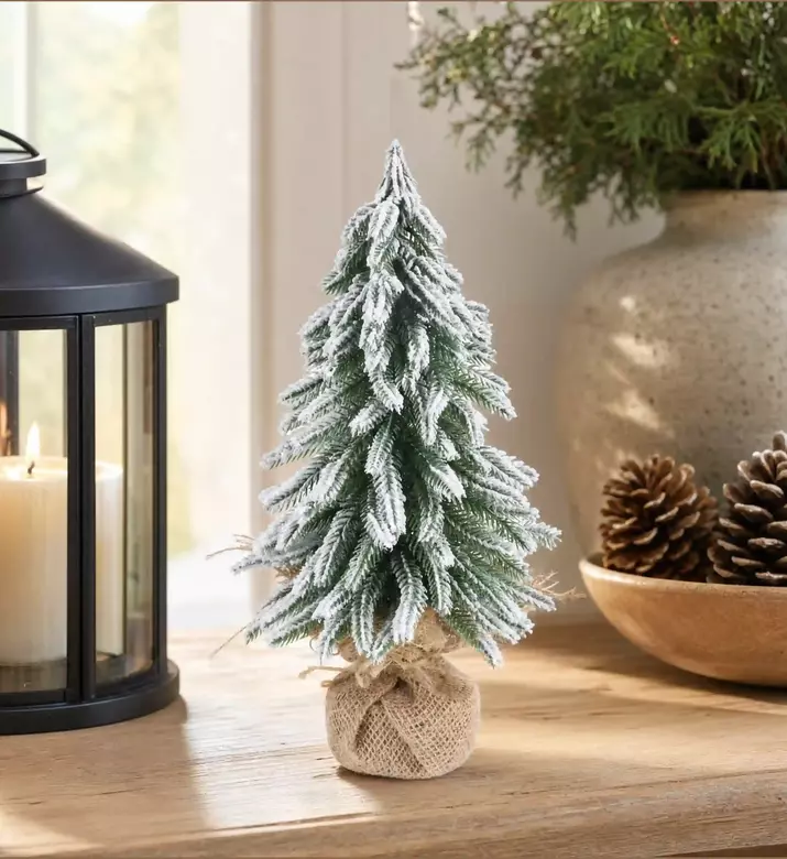 Home Deco and More Small Snowy Christmas Tree, Model View