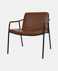 Boto Metal Leather Lounge Chair