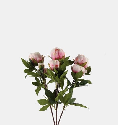Paeonia Rosa Faux Flower Bunch