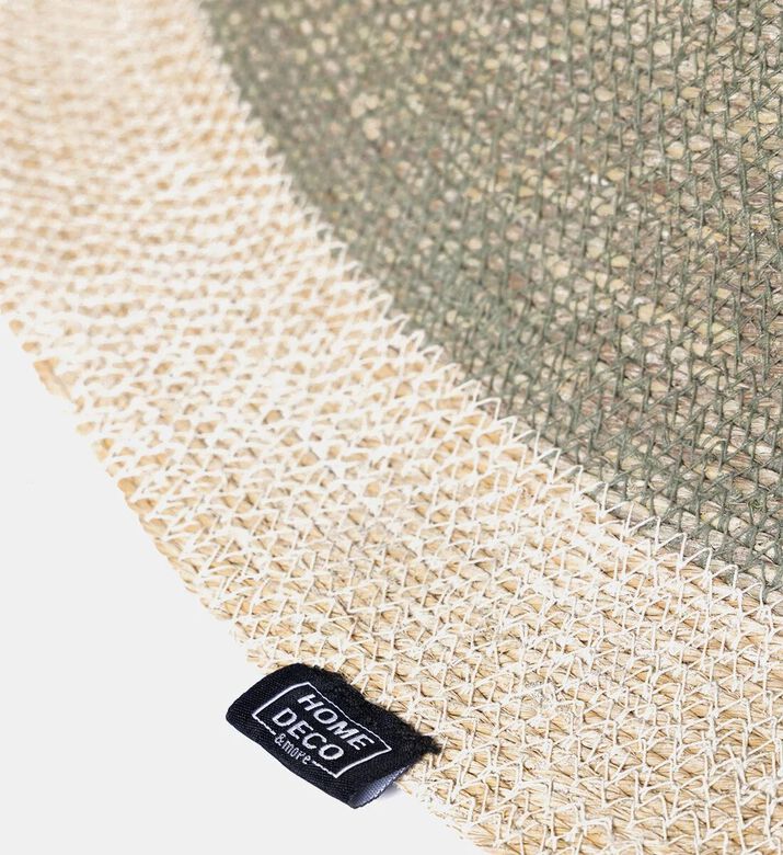 Home Deco and More Brisky Seagrass Pendant Lamp, Grey, Packshot View