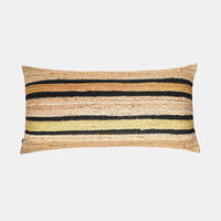 Parallel Jute Rectangular Filled And Vaccumed Cushion