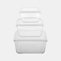 Glass Storage Containers 3-piece Set