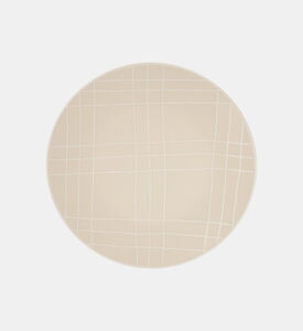 Home Deco and More Checkered Dinner Plate 4-piece Set, Packshot View