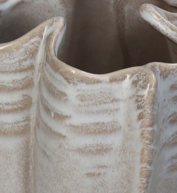 Ceramic Waves-shape Planter