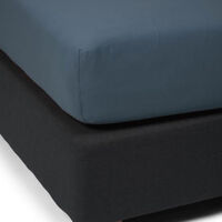 Stone Cotton Jersey Fitted Sheet