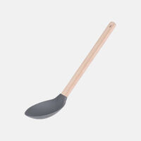 Wooden Handle Serving Spoon