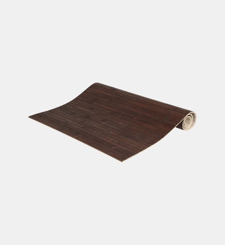 Bathroom Solutions 3 Assorted Colors Bamboo Mats, Dark-brown, Packshot View