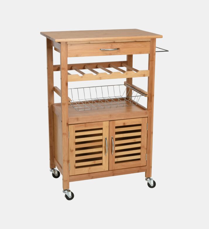Multiple Shelves Kitchen Trolley