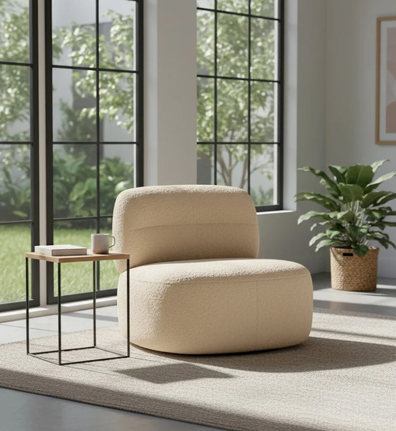 Mush Round Seat Lounge Chair