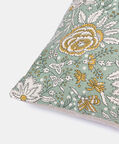 Lalit Block-print Linen Filled And Vaccumed Cushion