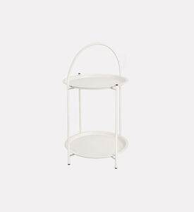 Home Deco and More Metal Frame Side Table, Packshot View