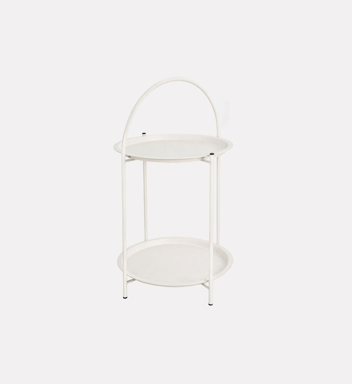 Home Deco and More Metal Frame Side Table, Packshot View