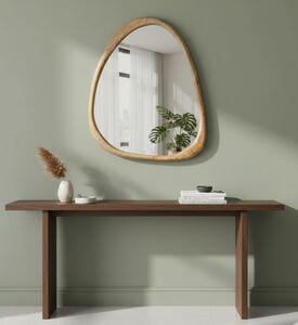 Home Deco and More Organic-shape Mirror, Packshot View