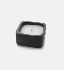 Square Zwarte Pot Led Candle