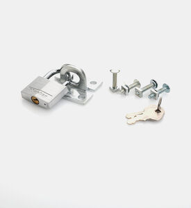 Master Lock Stainless Steel Bolt Clamp Lock Set, Packshot View