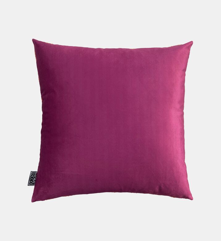 Portal Embroidered Velvet Cushion
