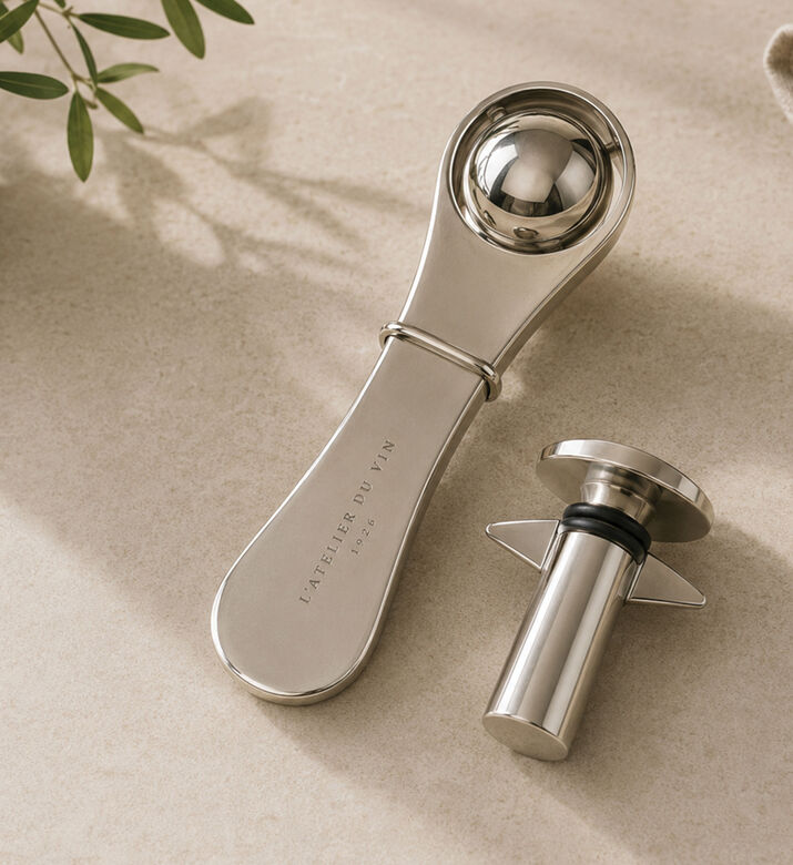 Atelier du Vin Stainless Steel Bubbles Set, Packshot View