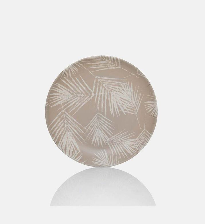 Melamine Print Dessert Flat Plate