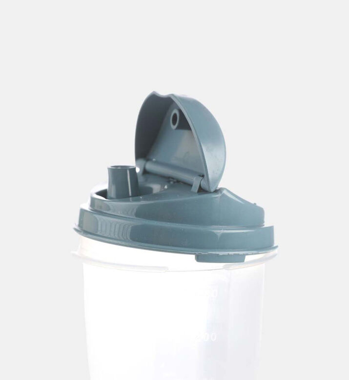 Excellent Houseware Lid Plastic Bottle Shaker, Blue, 500-ml, Packshot View