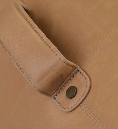 Franklin Antique Leather Pour Armchair